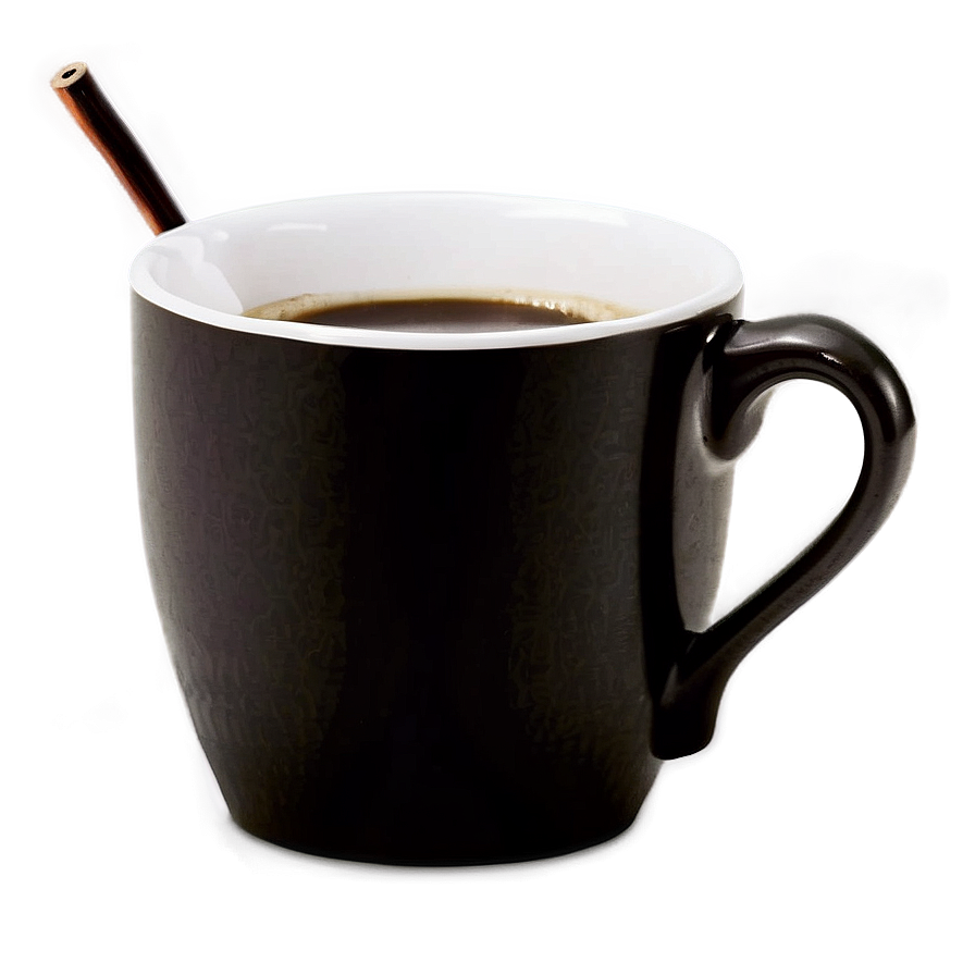 Black Coffee Cup Png 05042024