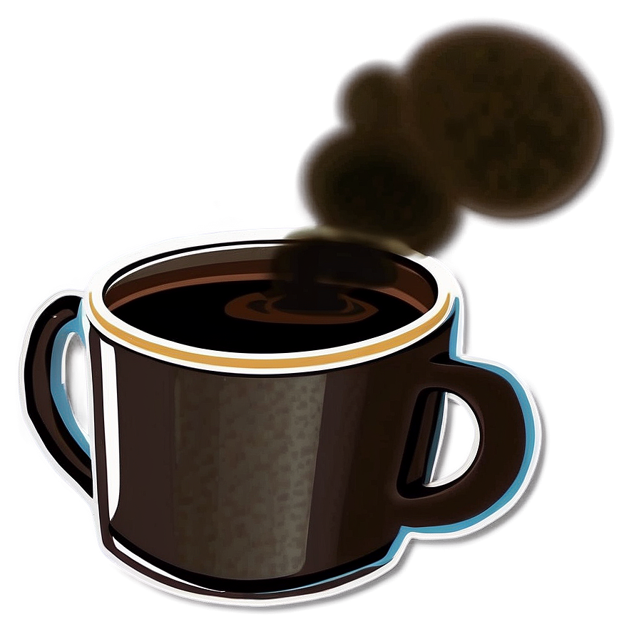 Black Coffee Steam Png 06212024