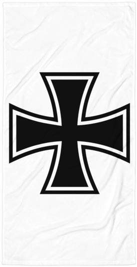 Black Cross Flag Design