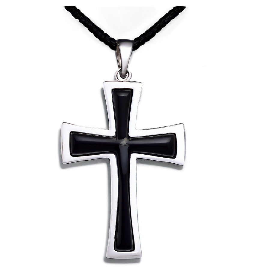 Black Cross Jewelry Design Png Fwo