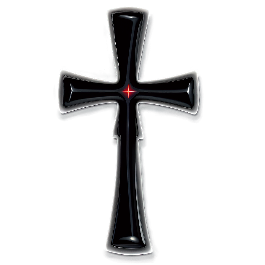 Black Cross On White Background Png Wot45