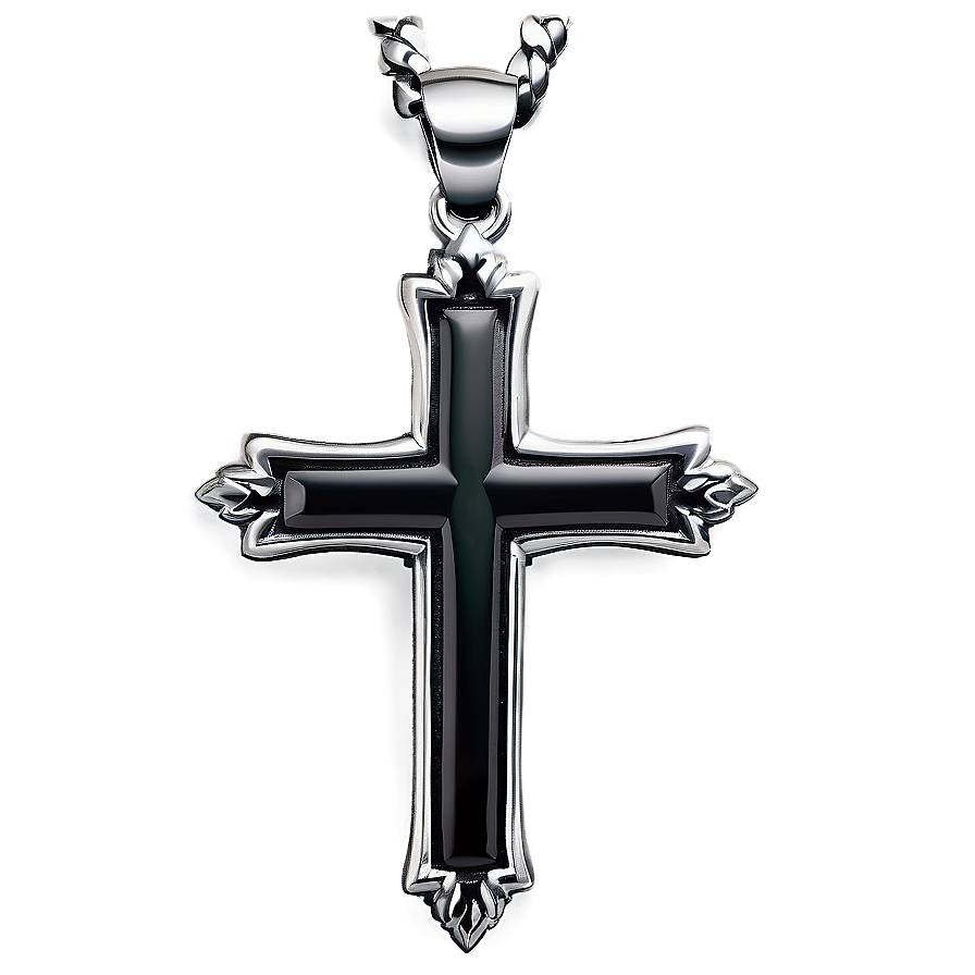 Black Cross Symbol Png 05242024