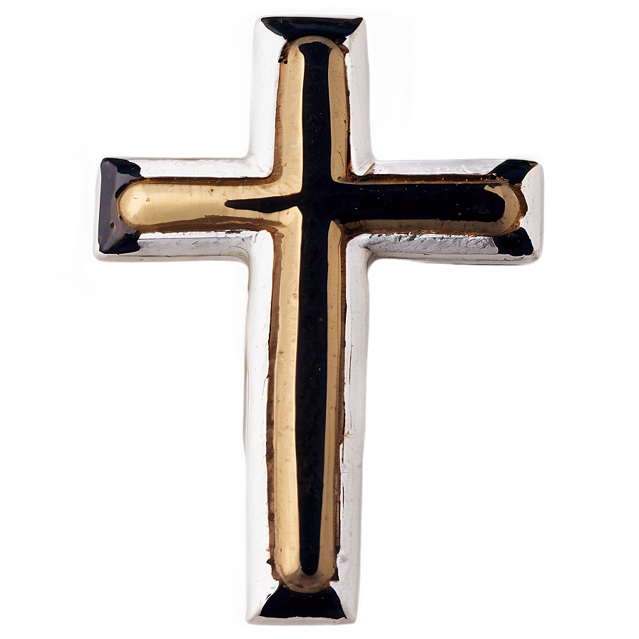 Black Cross With Halo Png Vgr