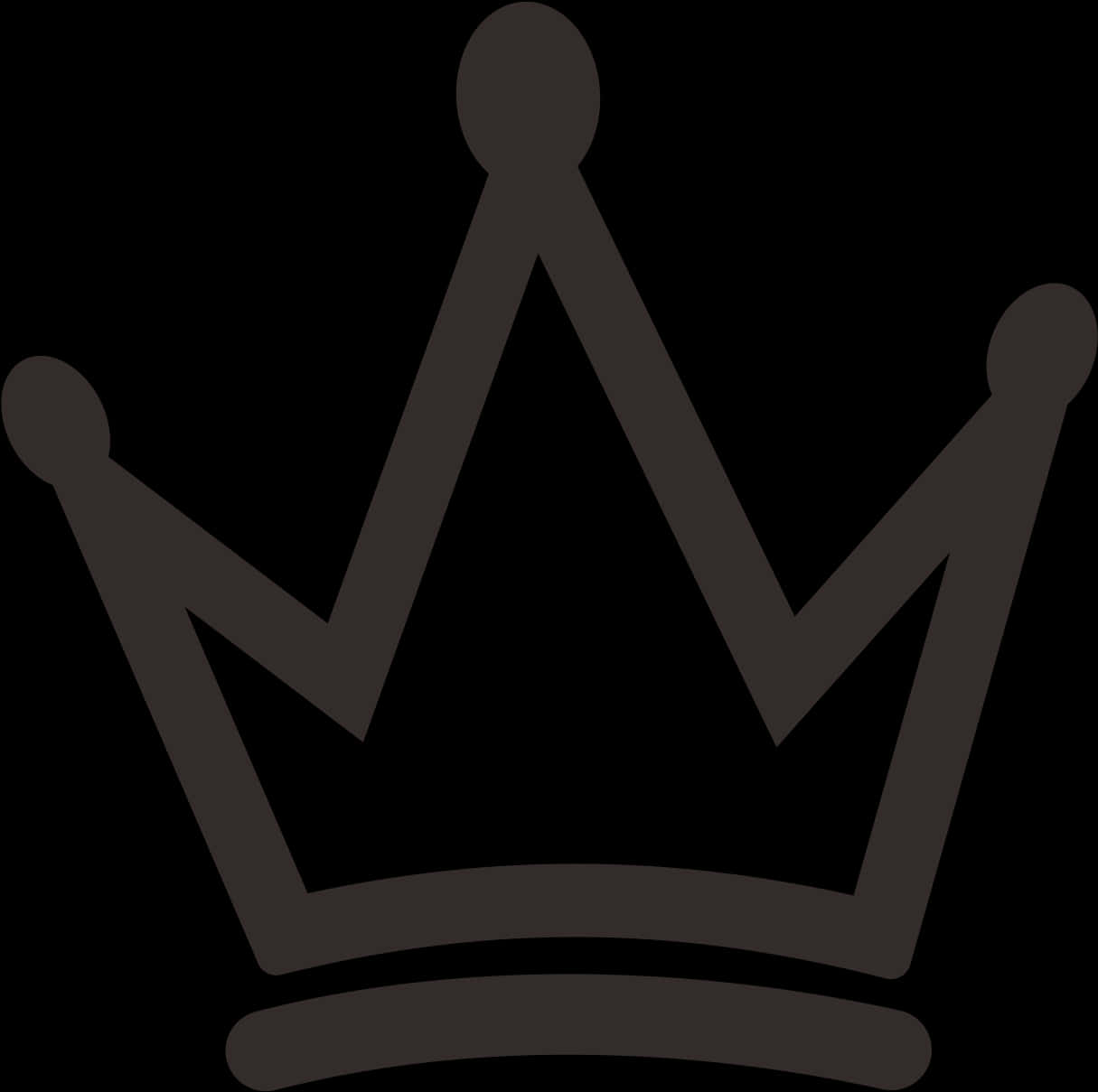 Black Crown Silhouette