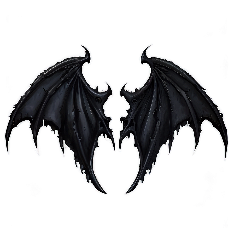 Black Demon Wings Png Xir