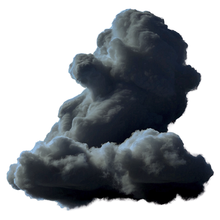 Black Fade Cloud Png Wcs65