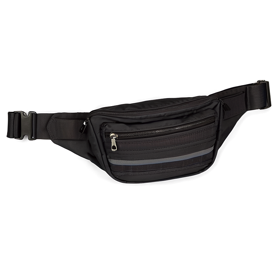 Black Fanny Pack Png 16