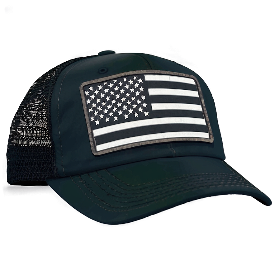 Black Flag Trucker Hat Png Cwy95