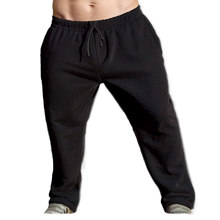 Black Fleece Pants Png Wvm68