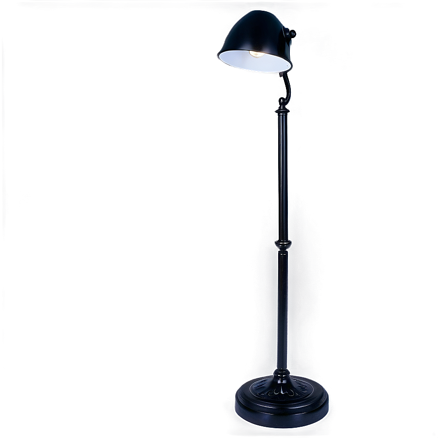 Black Floor Lamp Png 06122024