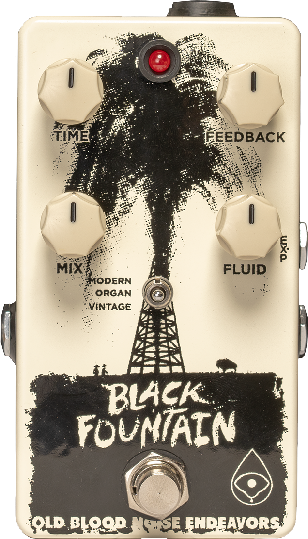 Black Fountain Guitar Pedal