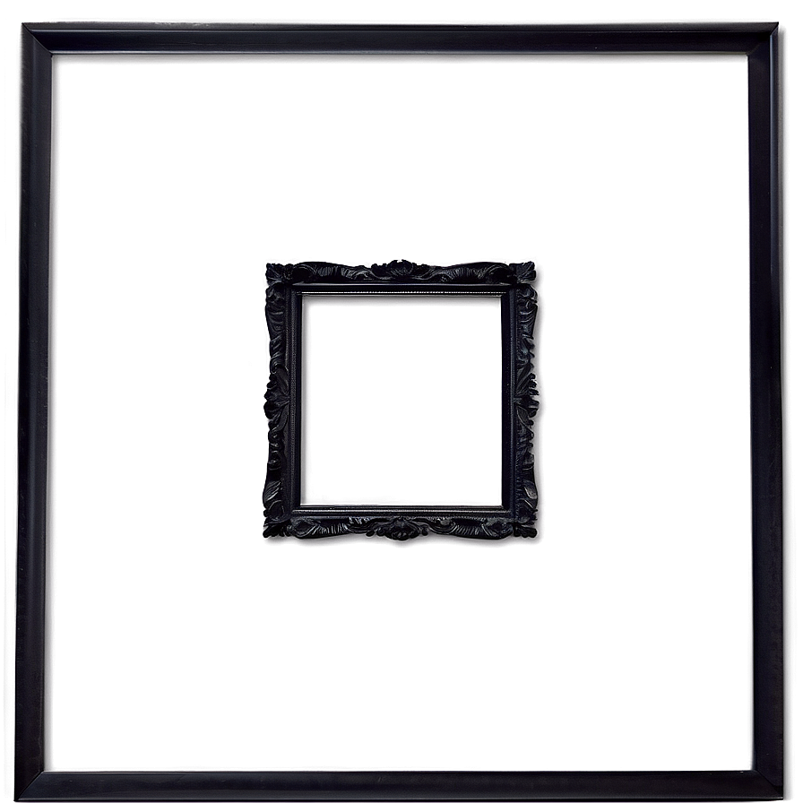 Black Frame For Collage Png 83