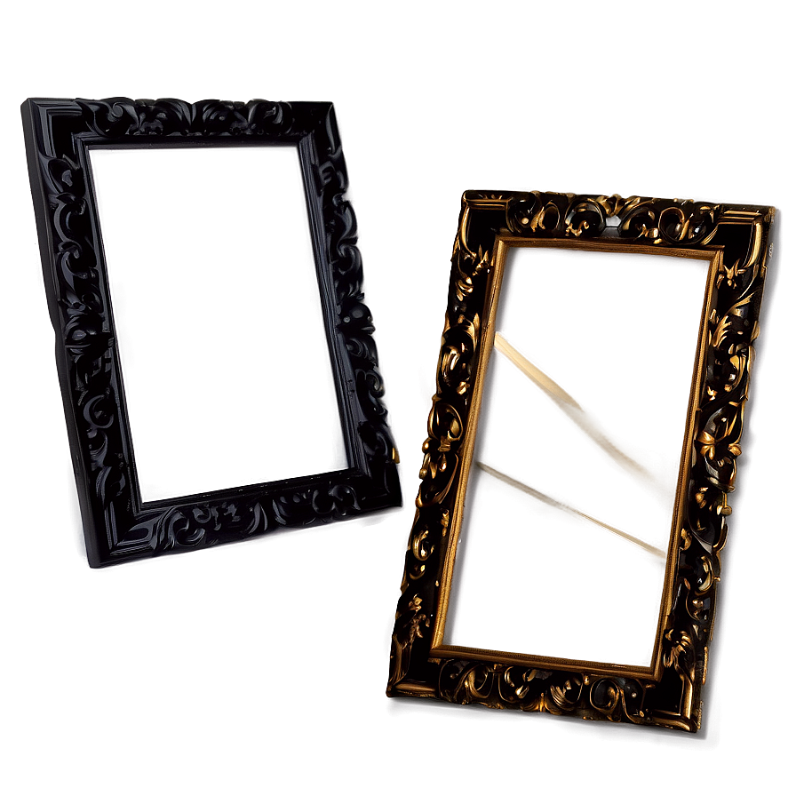 Black Frame For Photography Png 16