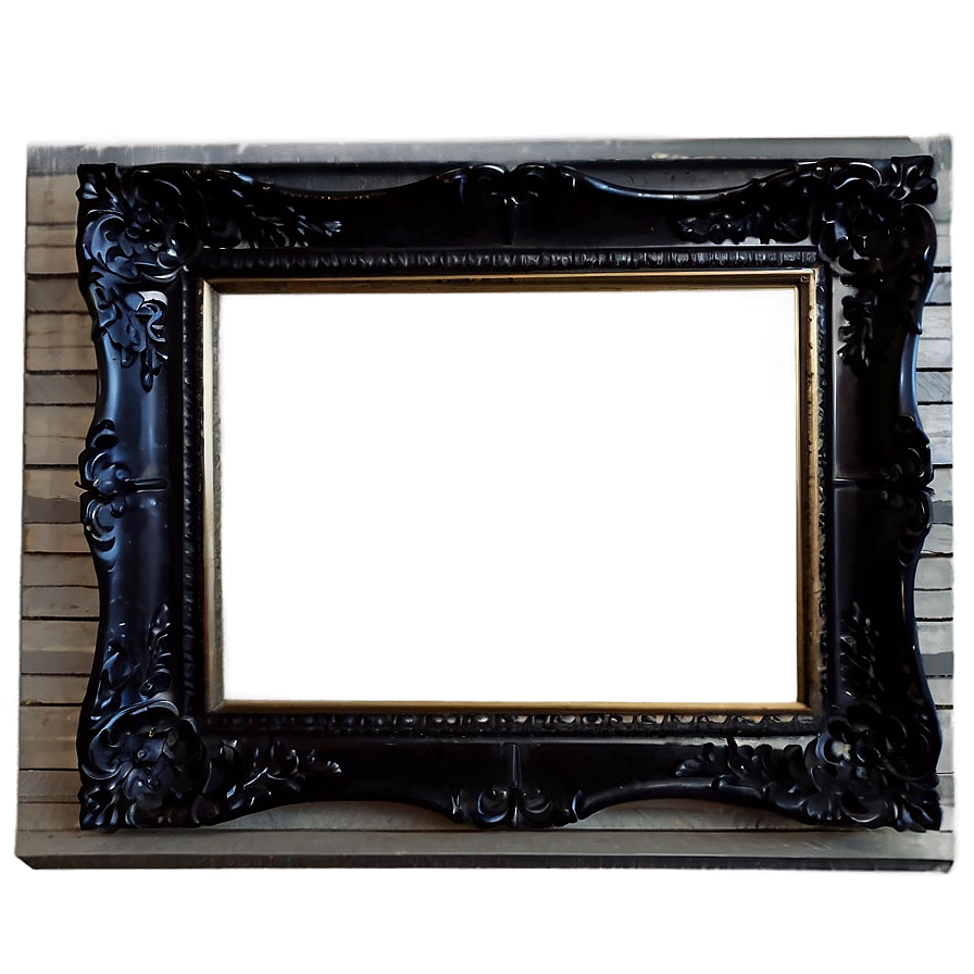 Black Frame Landscape Png 24