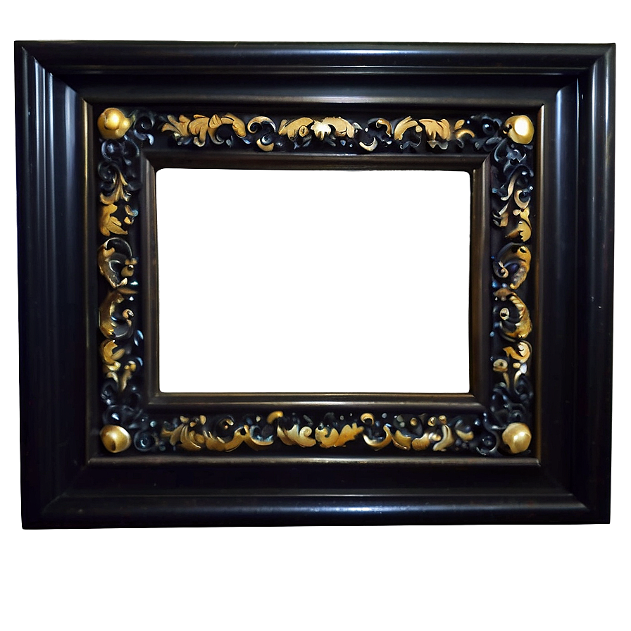 Black Frame With Mount Png Mcr64