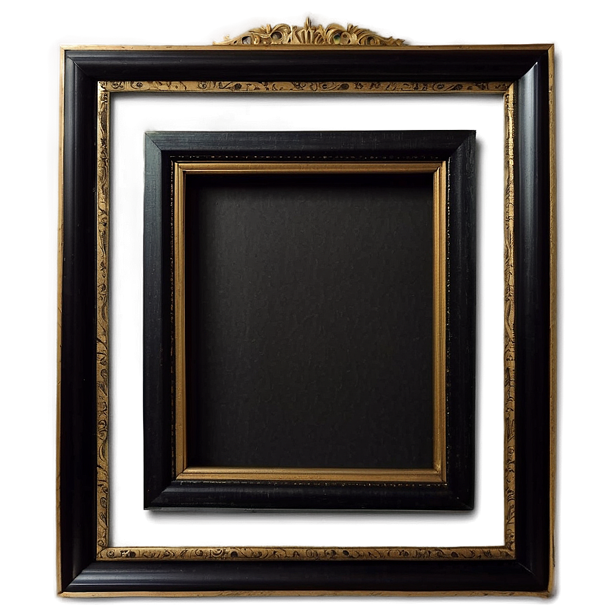 Black Frame With Shadow Box Png 50