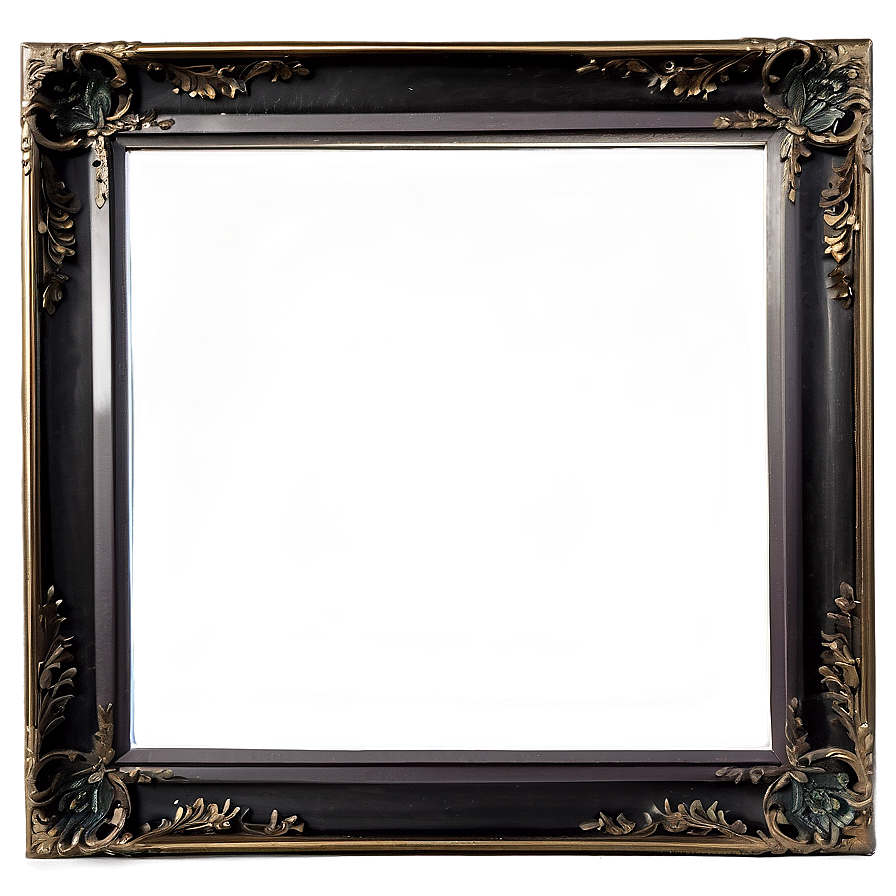 Black Frame With Shadow Box Png Bgf