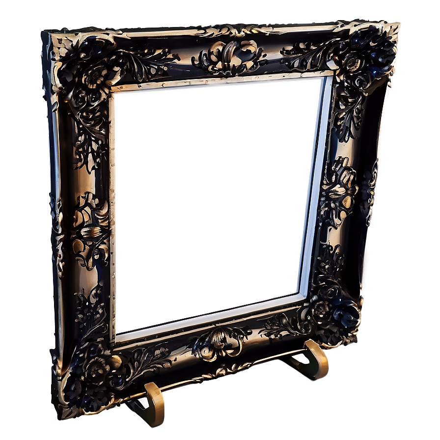 Black Frame With Stand Png 69