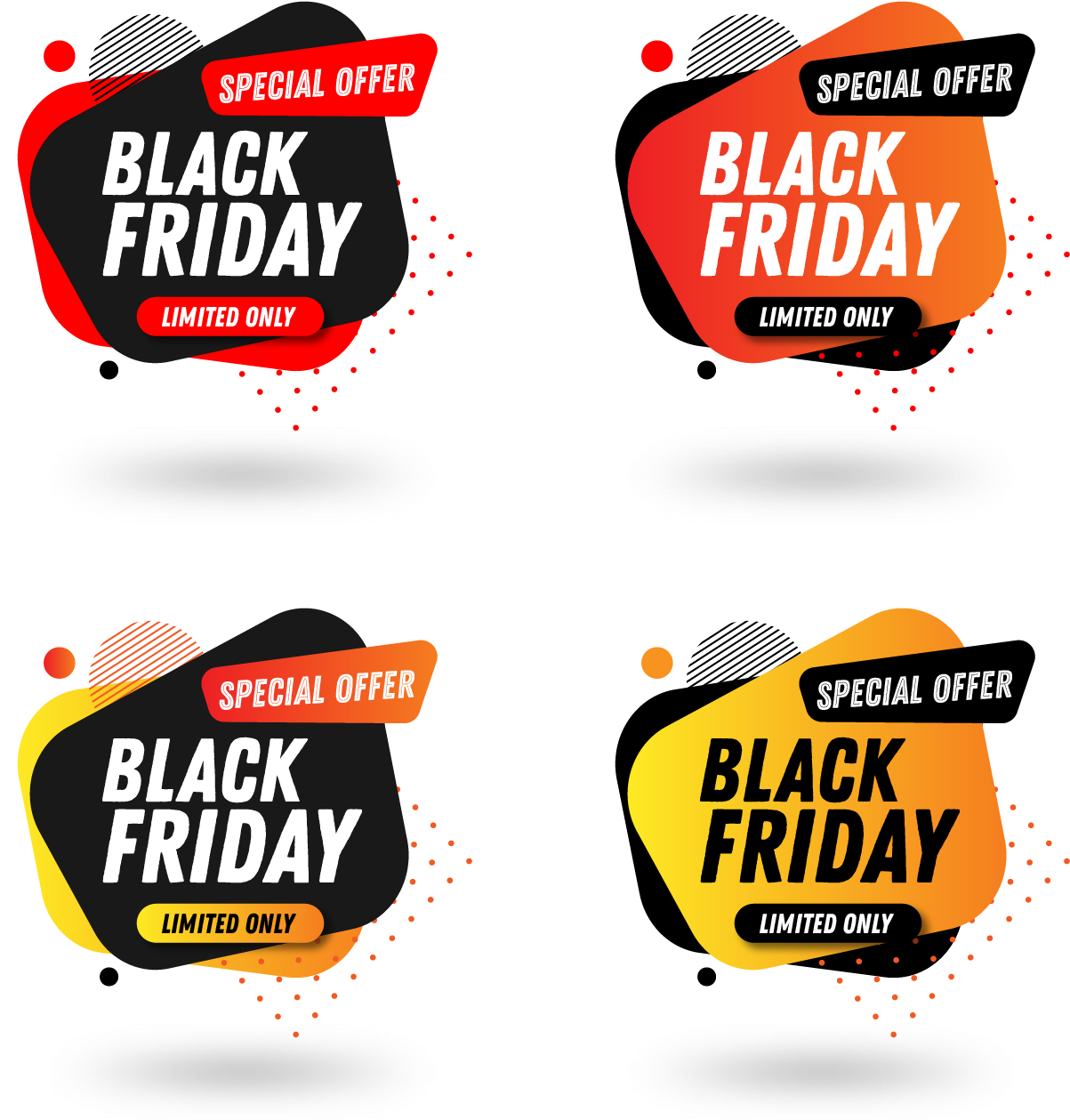 Black Friday Special Offer Banners