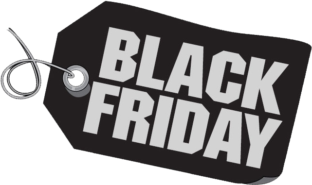 Black Friday Tag Illustration