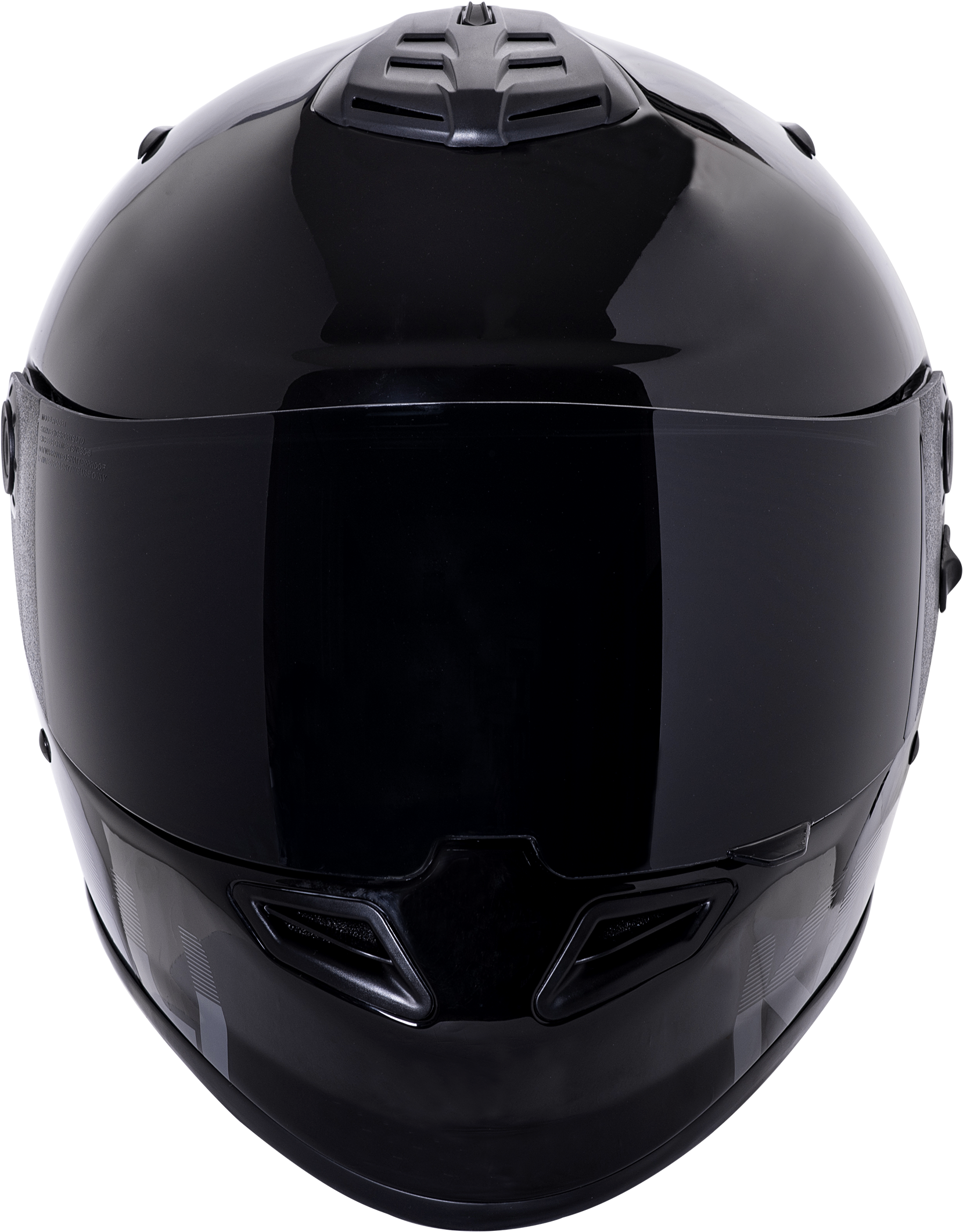 Black Full Face Motorcycle Helmet