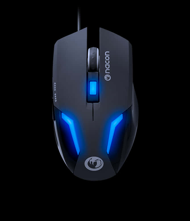 Black Gaming Mouse Nacon Illumination