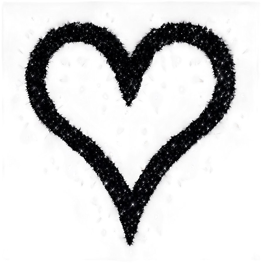 Black Glitter Sparkle Png Ban18