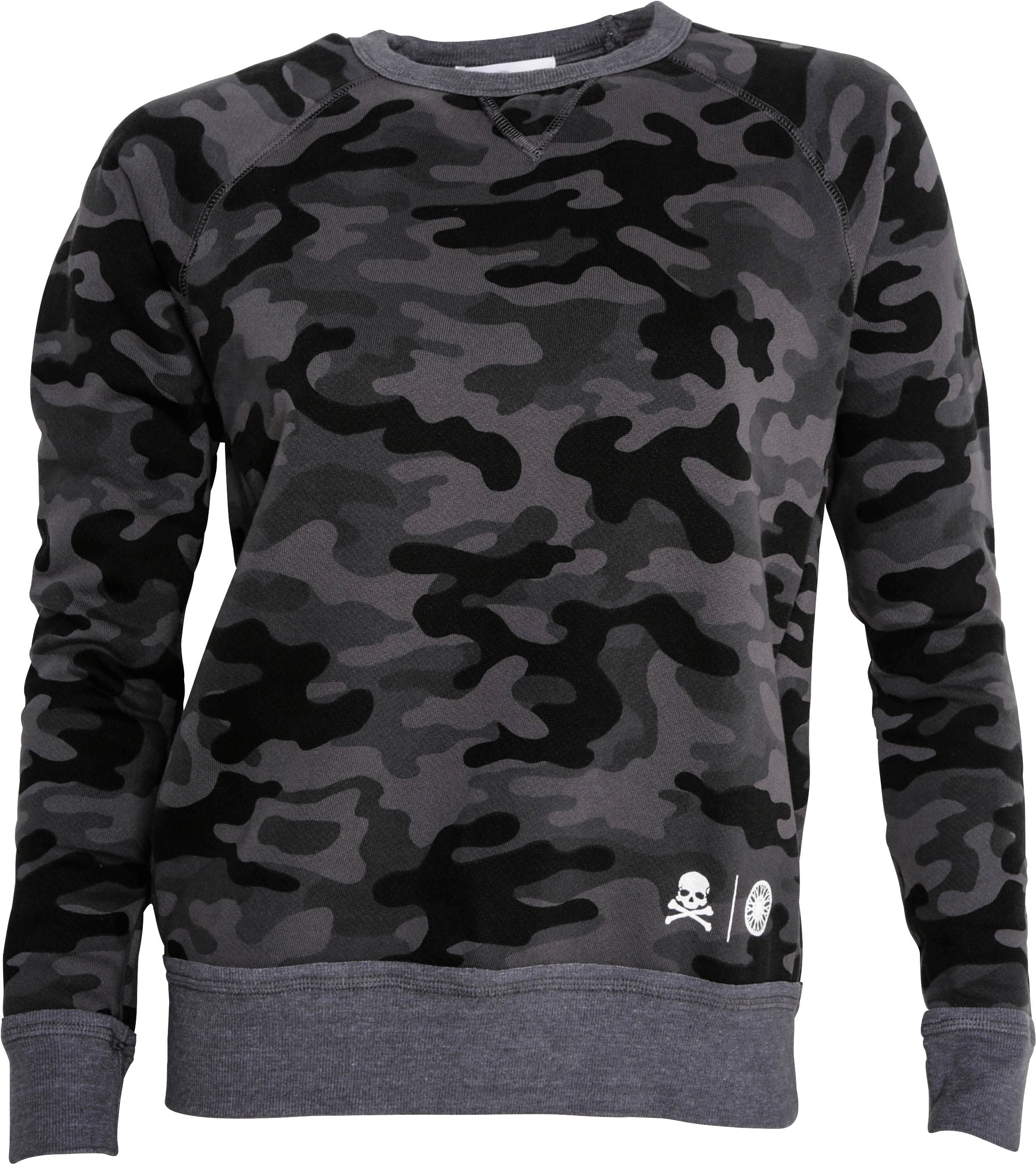 Black Grey Camo Sweatshirt