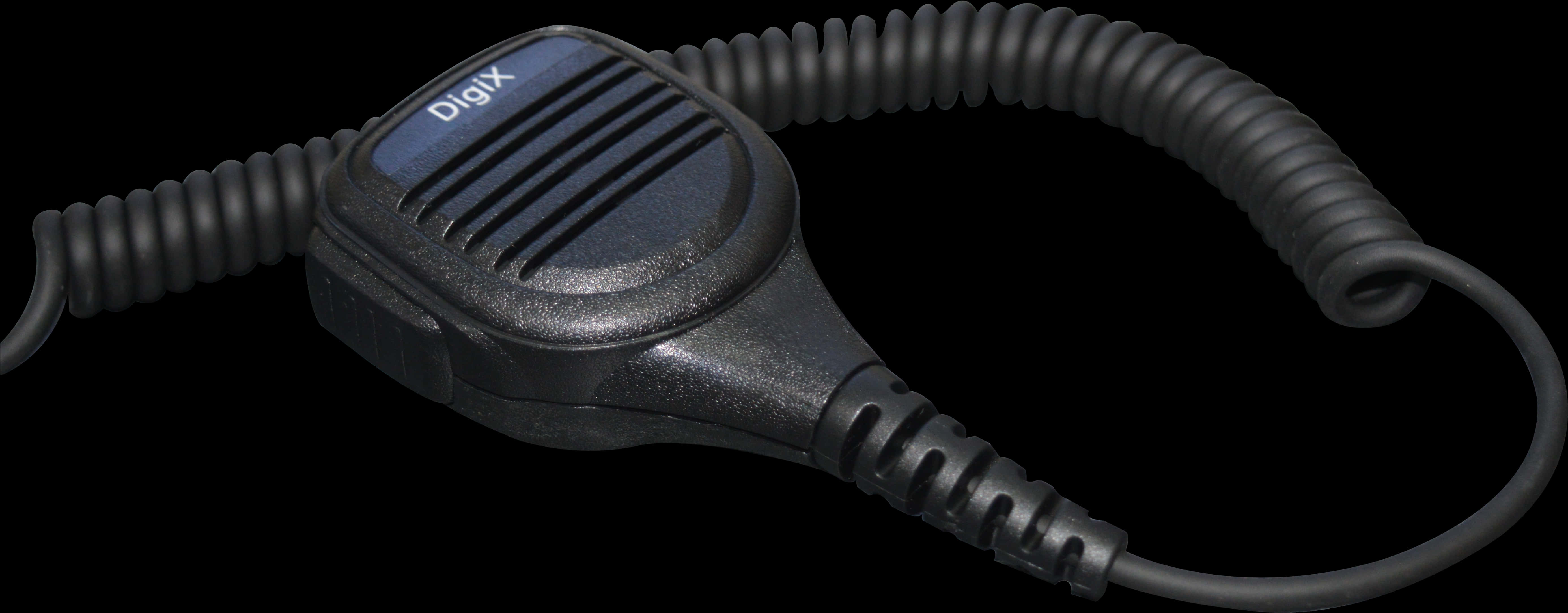 Black Handheld Microphone Cable