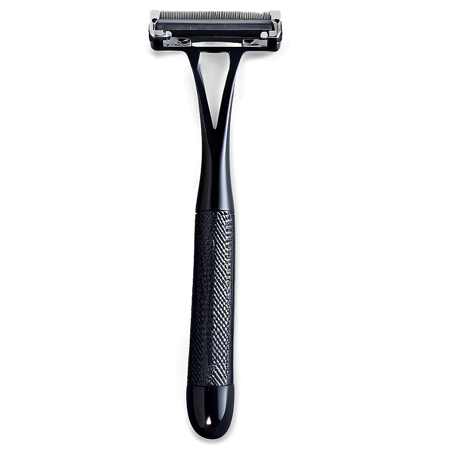 Black Handle Razor Png 06202024