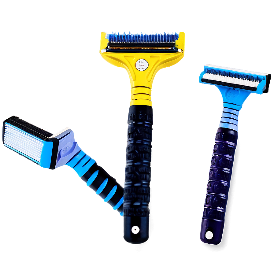 Black Handle Razor Png 06202024