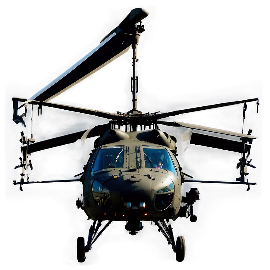 Black Hawk Attack Helicopter Png 06252024