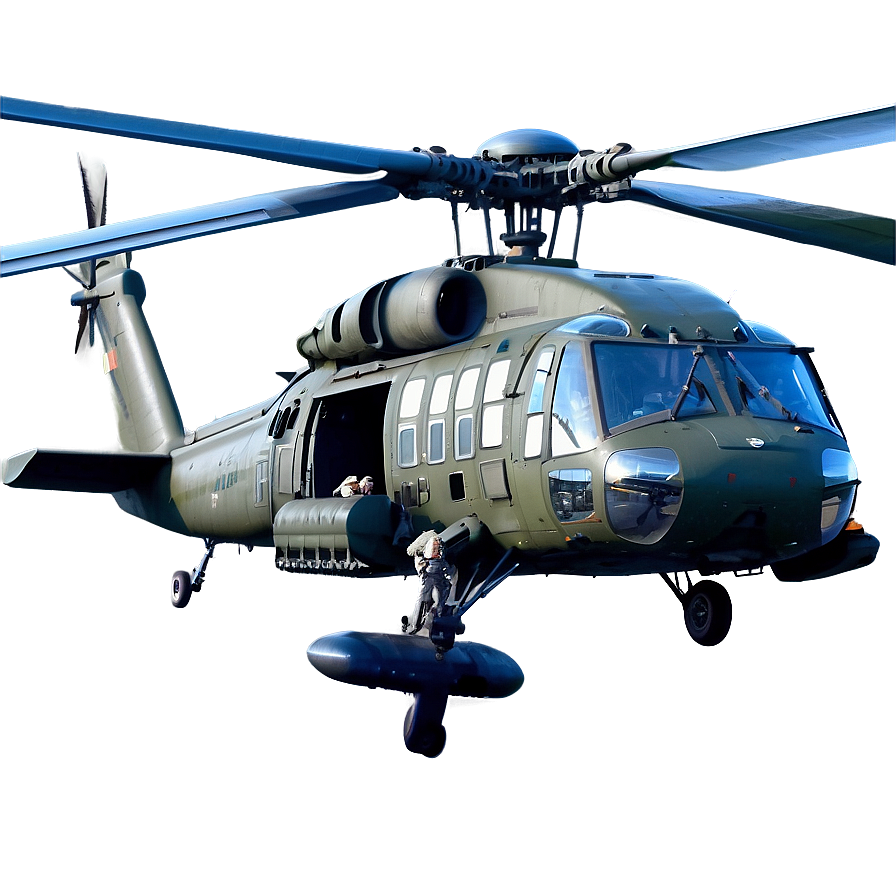 Black Hawk Chopper Png 99