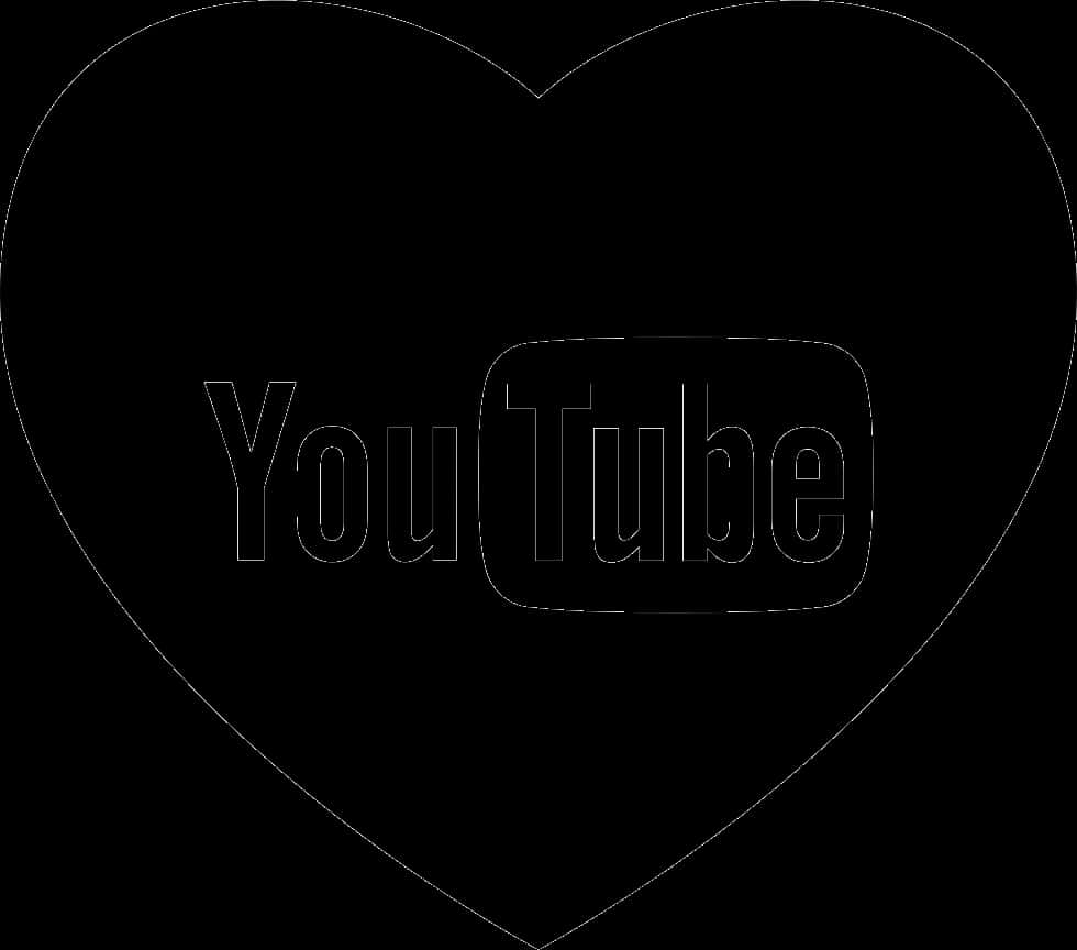 Black Heart Youtube Logo