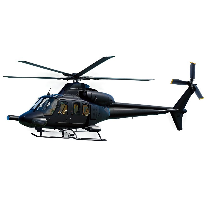 Black Helicopter Png 70