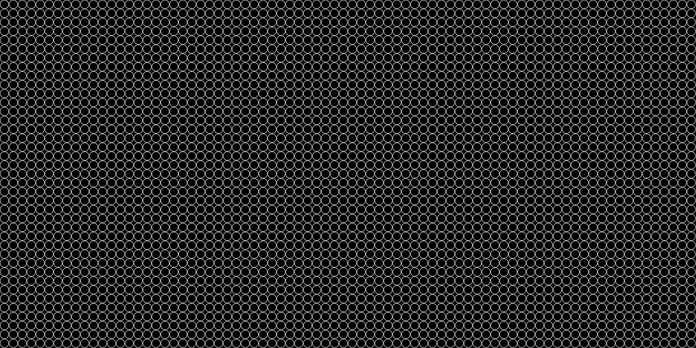 Black Hexagonal Dot Pattern Texture