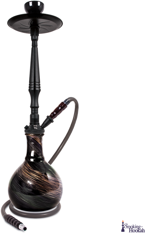 Black Hookah Smoking Device