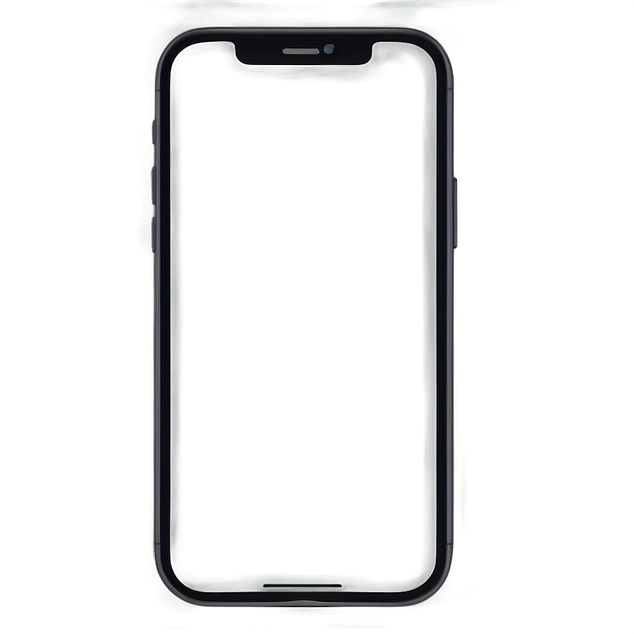 Black Iphone 12 Frame Png 60