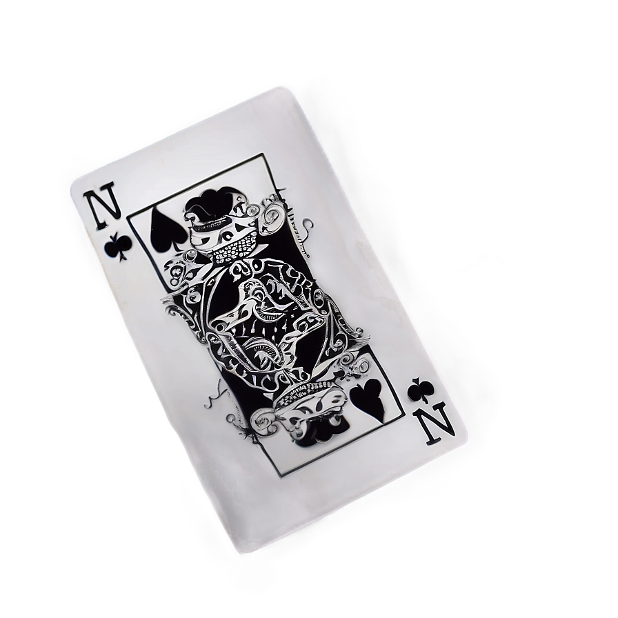 Black Jack Playing Card