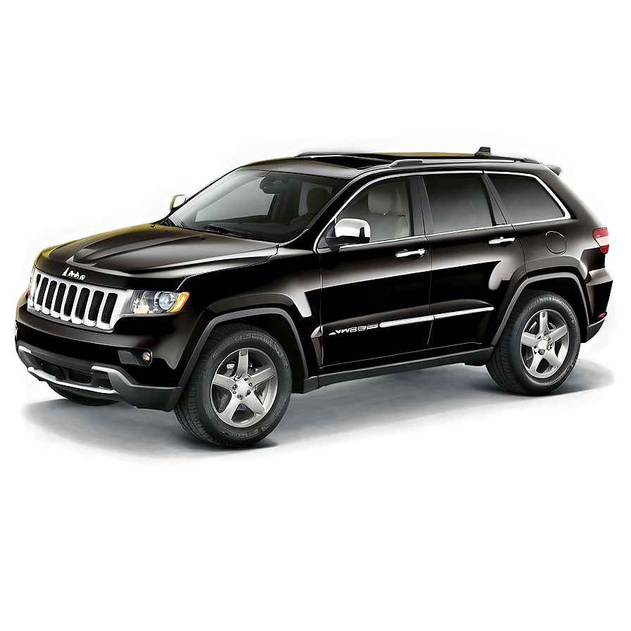 Black Jeep Grand Cherokee Vector Png Cgg