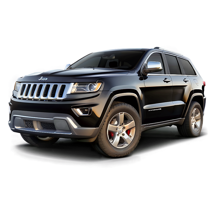 Black Jeep Grand Cherokee Vector Png Lbc84