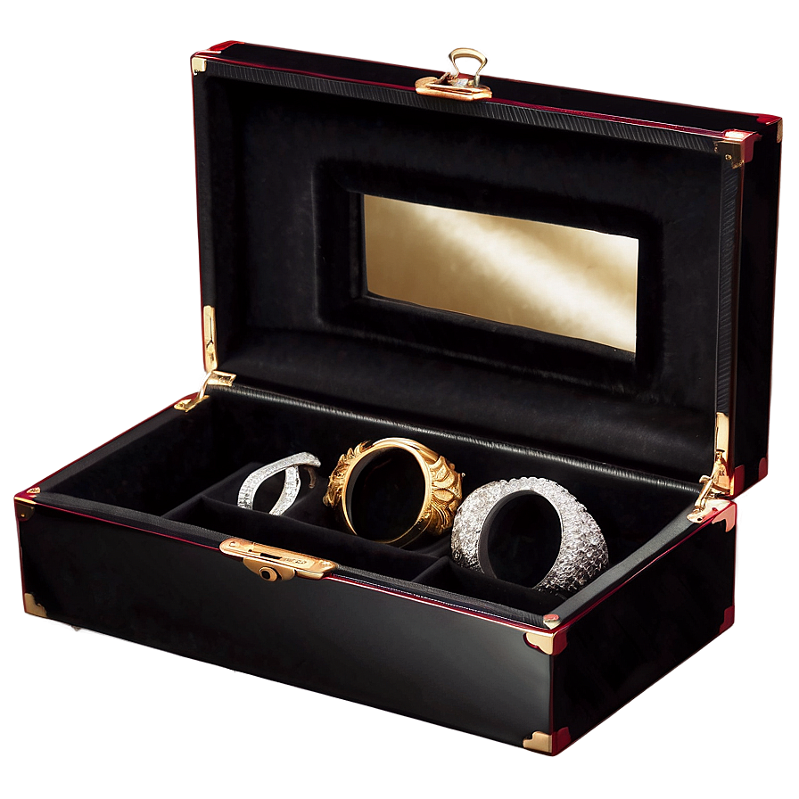 Black Jewelry Box Png 6