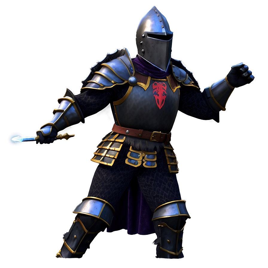 Black Knight Charging Png 7