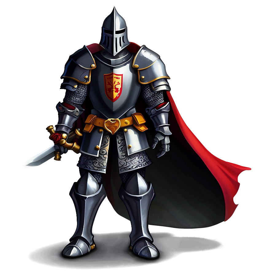 Black Knight Illustration Png 06272024