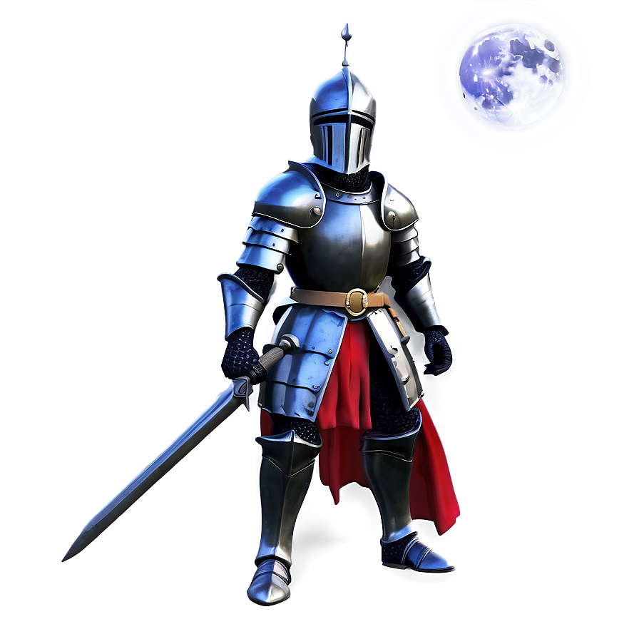 Black Knight In Moonlight Png Kpo86