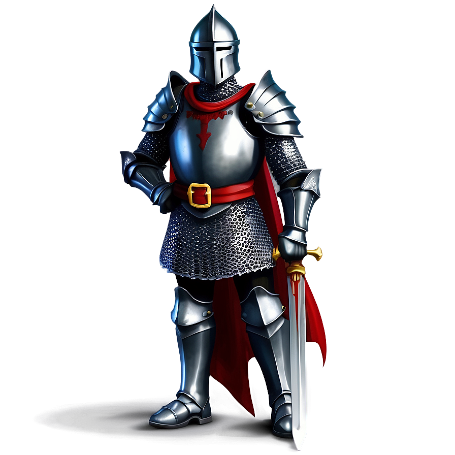 Black Knight Standing Png Hiv