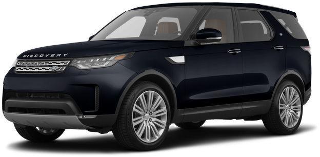 Black Land Rover Discovery Side View