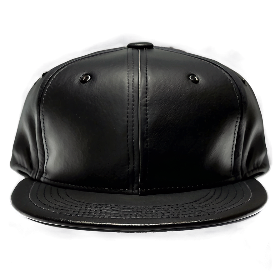 Black Leather Cap Png Gex