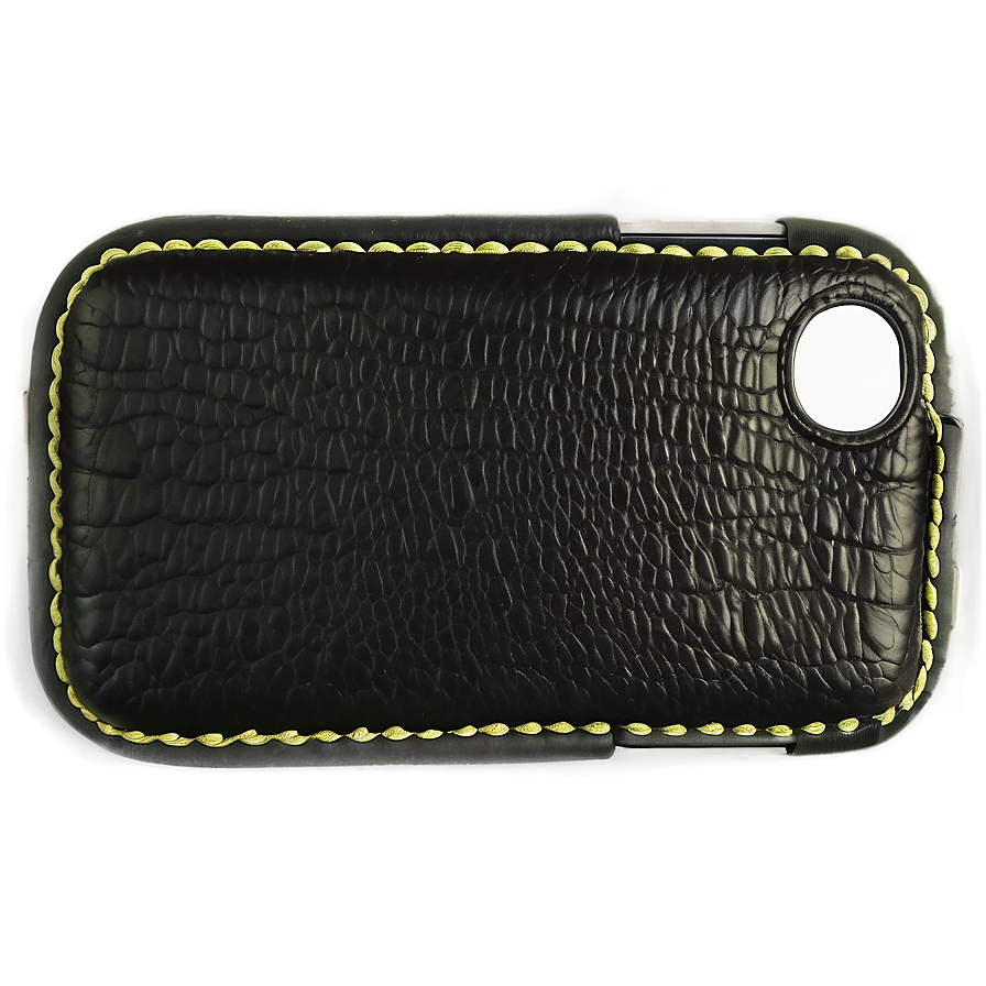 Black Leather Smartphone Case Png Ase33