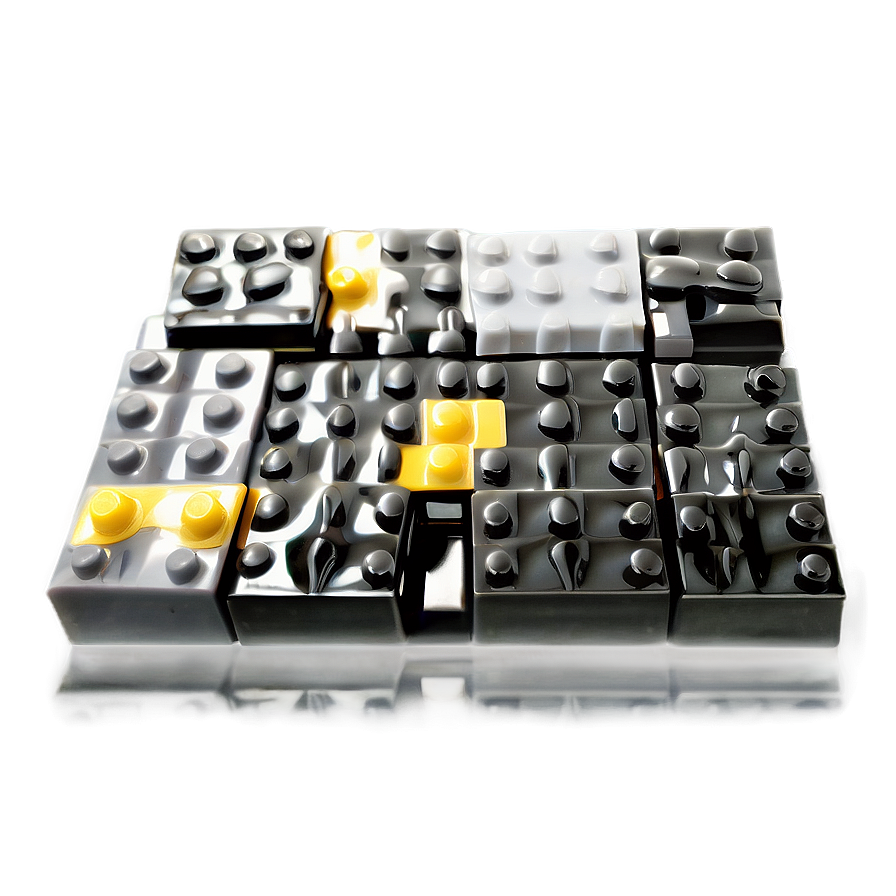 Black Lego Brick Texture Png 06212024